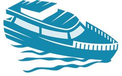 blue boat icon https://guidedfishingfun